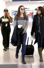 HAILEE STEINFELS at LAX Airport in Los Angeles 2201