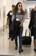 HAILEE STEINFELS at LAX Airport in Los Angeles 2201