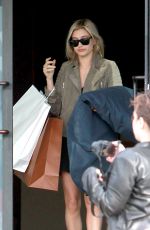 HAILEY BALDWIN in Short Skir Out in West Hollywood 2201