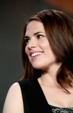 HAYLEY ATWELL at Agent Carter TCA Panel Tour in Pasadena