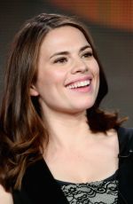 HAYLEY ATWELL at Agent Carter TCA Panel Tour in Pasadena