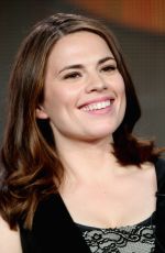 HAYLEY ATWELL at Agent Carter TCA Panel Tour in Pasadena