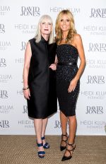 HEIDI KLUM at Intimate Dinner hosted by David Jones at Guillaume in Sydney