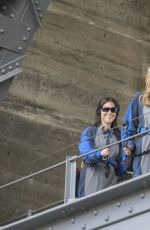 HEIDI KLUM at Sydney Harbour Bridge in Sydney