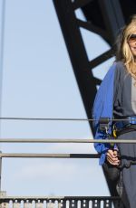 HEIDI KLUM at Sydney Harbour Bridge in Sydney