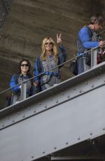 HEIDI KLUM at Sydney Harbour Bridge in Sydney