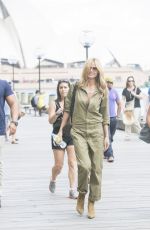 HEIDI KLUM Out and About in Sydney