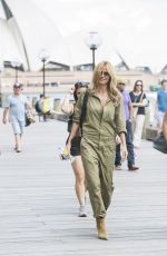 HEIDI KLUM Out and About in Sydney