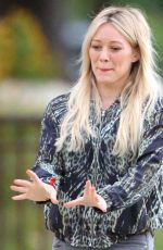 HILARY DUFF at Coldwater Canyon Park in Beverly Hills 2301