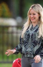 HILARY DUFF at Coldwater Canyon Park in Beverly Hills 2301