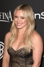 HILARY DUFF at Instyle and Warner Bros Golden Globes Party in Beverly Hills