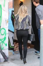 HILARY DUFF in Tight Jeans Out in Los Angeles 0901