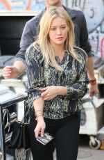 HILARY DUFF in Tight Jeans Out in Los Angeles 0901