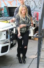 HILARY DUFF in Tight Jeans Out in Los Angeles 0901