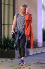 HILARY DUFF Leaves a Gym in West Hollywood 1201