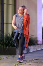 HILARY DUFF Leaves a Gym in West Hollywood 1201