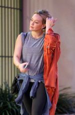 HILARY DUFF Leaves a Gym in West Hollywood 1201