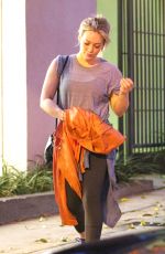 HILARY DUFF Leaves a Gym in West Hollywood 1201