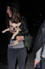 HILARY DUFF Leaves Zinque Restaurant in West Hollywood 2901