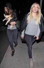 HILARY DUFF Leaves Zinque Restaurant in West Hollywood 2901
