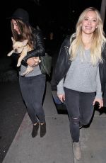 HILARY DUFF Leaves Zinque Restaurant in West Hollywood 2901