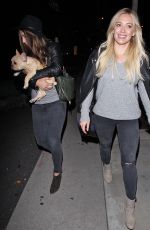 HILARY DUFF Leaves Zinque Restaurant in West Hollywood 2901