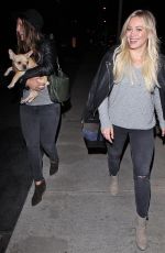 HILARY DUFF Leaves Zinque Restaurant in West Hollywood 2901