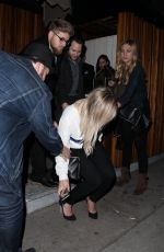 HILARY DUFF Leavs The Nice Guy in West Hollywood 1601