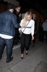 HILARY DUFF Leavs The Nice Guy in West Hollywood 1601