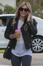 HILARY DUFF Out and About in Beverly Hills 0801