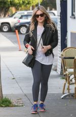 HILARY DUFF Out and About in Beverly Hills 0801