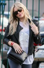 HILARY DUFF Out and About in Beverly Hills 0801