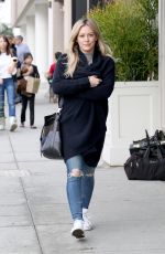 HILARY DUFF Out and About in Beverly Hills 1001