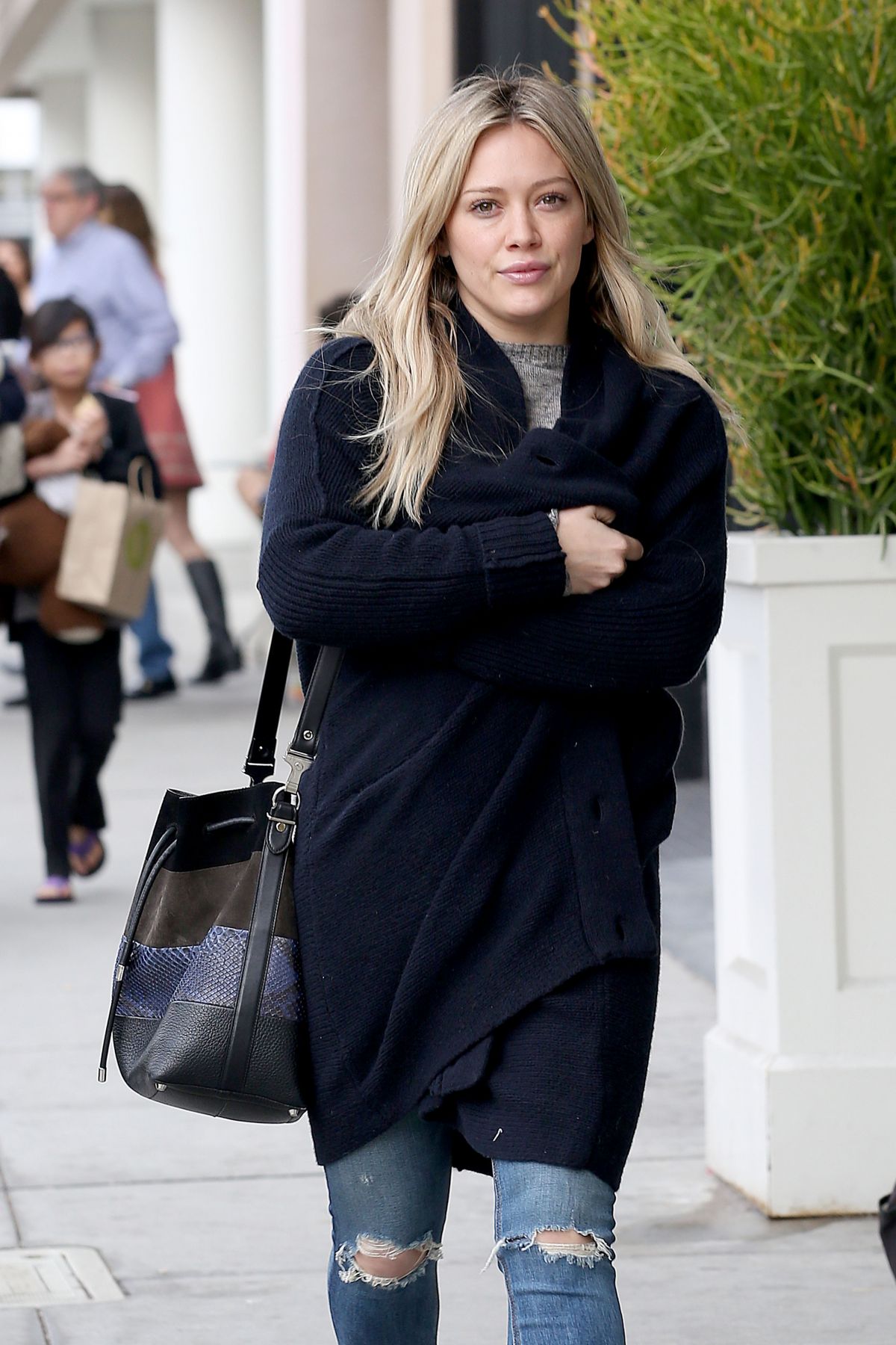 HILARY DUFF Out and About in Beverly Hills – HawtCelebs