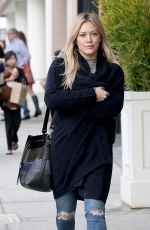 HILARY DUFF Out and About in Beverly Hills 1001