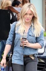 HILARY DUFF Out and About in West Hollywood 2901