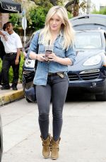 HILARY DUFF Out and About in West Hollywood 2901