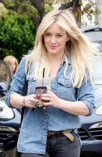 HILARY DUFF Out and About in West Hollywood 2901