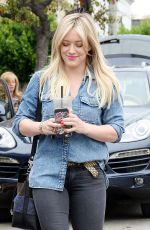 HILARY DUFF Out and About in West Hollywood 2901