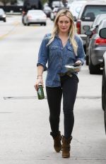 HILARY DUFF Out and About in West Hollywood 2901