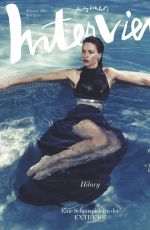 HILARY SWANK in Interview Magazine, Germany February 2015 Issue