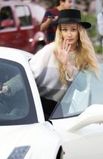 IGGY AZALEA at a Gas Station in Beverly Hills 1601
