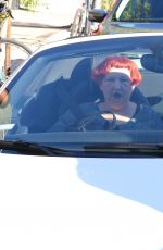IGGY AZALEA at a Gas Station in Beverly Hills 1601