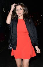 IMOGEN THOMAS Arrives at Nobu in Mayfair 3112