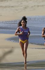 JADA PINKETT SMITH in Bikini on the Beach in Hawaii