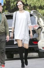 JAIMIE ALEXANDER Out and About in Los Angeles 2201