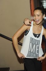 JAMIE CHUNG at Aerie Celebrates Anniversary of #aeriereal at Davidbartongym in New York