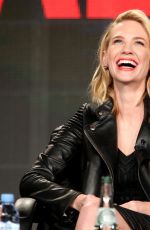 JANUARY JONES at Mad Men Panel TCA Press Tour in Pasadena