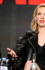 JANUARY JONES at Mad Men Panel TCA Press Tour in Pasadena