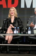 JANUARY JONES at Mad Men Panel TCA Press Tour in Pasadena